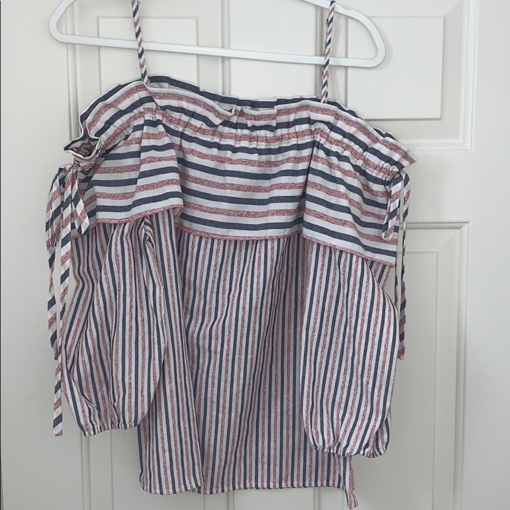 Sugarlips Cold Shoulder Shirt